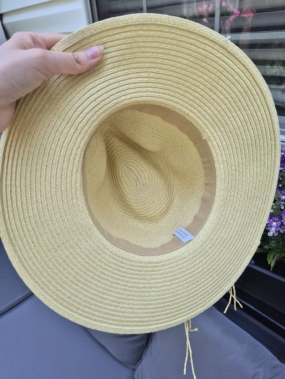 Wide Brim Women's Summer Hat - Picture 6 of 10